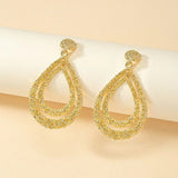 Micara - Glitzy Drops - Ohrringe – Gold