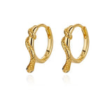 Micara - Gold Slithers - Ohrringe – Gold