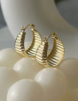 Micara - Golden Wheelies - Ohrringe – Gold