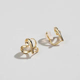Micara - Heartbound Twists - Ohrringe – Gold
