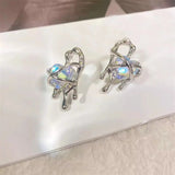 Micara - Heartstoppers - Ohrringe – Silber