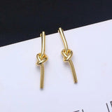 Micara - Knotty Dangles - Ohrringe – Gold
