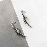 Micara - Knotty Dangles - Ohrringe – Silber
