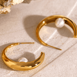 Micara - Lunar Lusters - Ohrringe – Gold
