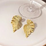 Micara - LuxLeaf Duo - Ohrringe – Gold