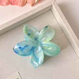 Micara - Marbled Blossoms - Haarschmuck – Blau