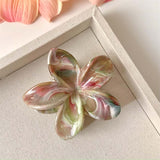Micara - Marbled Blossoms - Haarschmuck – Rot