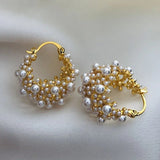 Micara - Pearl-icious Cluster - Ohrringe – Gold
