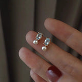 Micara - Pearly Duet - Ohrringe – Gold Perle