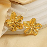 Micara - Petal Posies - Ohrringe – Gold