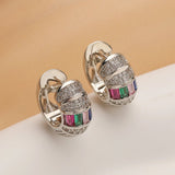 Micara - Prism Pops - Ohrringe – Silber Mehrfarbig