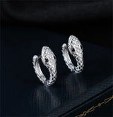Micara - Serpentine Silvers - Ohrringe – Silber Schwarz