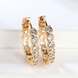 Micara - Sparkly Blings - Ohrringe – Weiß