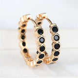 Micara - Sparkly Blings - Ohrringe – Schwarz