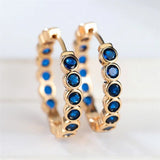 Micara - Sparkly Blings - Ohrringe – Blau
