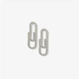 Micara - Sparkly Clips - Ohrringe – Silber