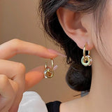 Micara - Sparkly Halo - Ohrringe – Gold