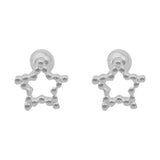 Micara - Starlight Studs - Ohrringe – Silber