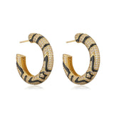 Micara - Starry Stripes - Ohrringe – Gold