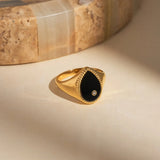 Micara - Teardrop Dream - Ringe – Schwarz