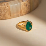 Micara - Teardrop Dream - Ringe – Grün