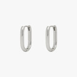 Micara - Timeless Ovals - Ohrringe – Silber
