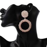 Micara - Trendy Circles - Ohrringe – Roségold