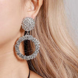 Micara - Trendy Circles - Ohrringe – Silber