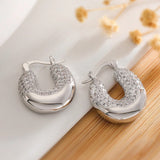 Micara - Twinkly Dangles - Ohrringe – Silber