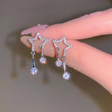 Micara - Twinkly Stars - Ohrringe – Silber