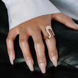 Micara - Twirly Loops - Ringe – Gold
