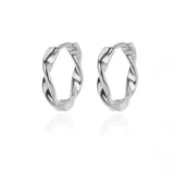 Micara - Wavy Wonders - Ohrringe – Silber