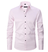 Normand Langarmhemd – Rosa