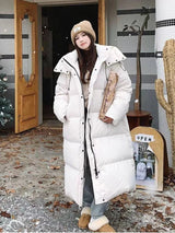 Sareena Übergrößen-Parka – Beige