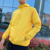 Shelby Outdoor Windbreaker-Jacke – Gelb