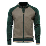 Herren Slim-Fit Übergangsjacke | Sportlich & Kombinierbar – Grün