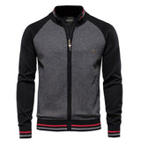 Herren Slim-Fit Übergangsjacke | Sportlich & Kombinierbar – Schwarz