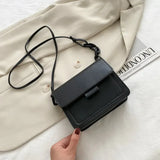 Trista Flap Crossbody-Tasche – Schwarz