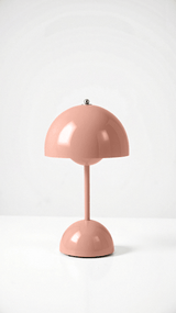 Veluce Kabellose Tischlampe – Hellrosa