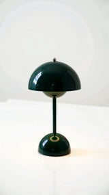 Veluce Kabellose Tischlampe – Dunkelgrün
