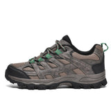 Waylen Wasserdichte Mesh-Wanderschuhe – Grau Braun