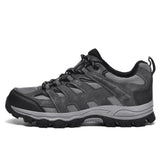 Waylen Wasserdichte Mesh-Wanderschuhe – Grau
