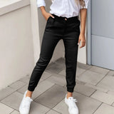 Winona Passform-Hose – Schwarz