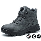 Wyatt Stoßfeste Arbeitsschutzstiefel – Grau