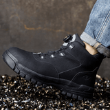 Wyatt Stoßfeste Arbeitsschutzstiefel – Schwarz