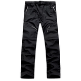 Yael Schnelltrocknende Outdoor Cargohose – Schwarz