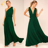 Analie – Atemberaubendes Multiway-Maxikleid – Grün