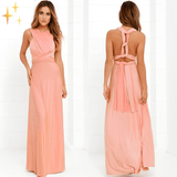 Leichtes Wickel-Sommerkleid – luftiges Strandkleid in Blau & Pastell – Rosa