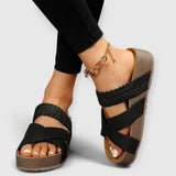 HANA | Komfortable und Stilvolle Sandalen – Schwarz