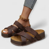 HANA | Komfortable und Stilvolle Sandalen – Braun